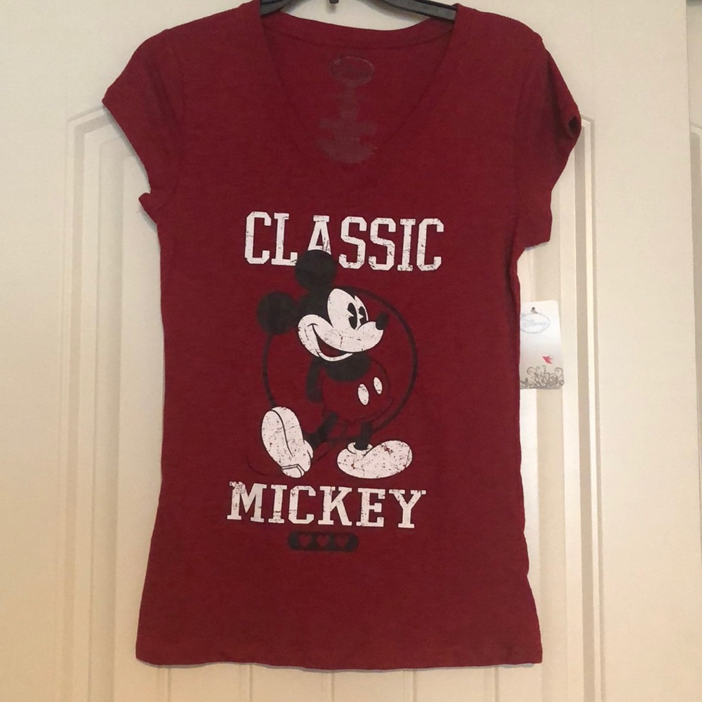 Mikey Mouse Red Disney Shirt